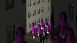 Escape nextbots obunga pink in attack #ObungaFamily50k #nextbots
