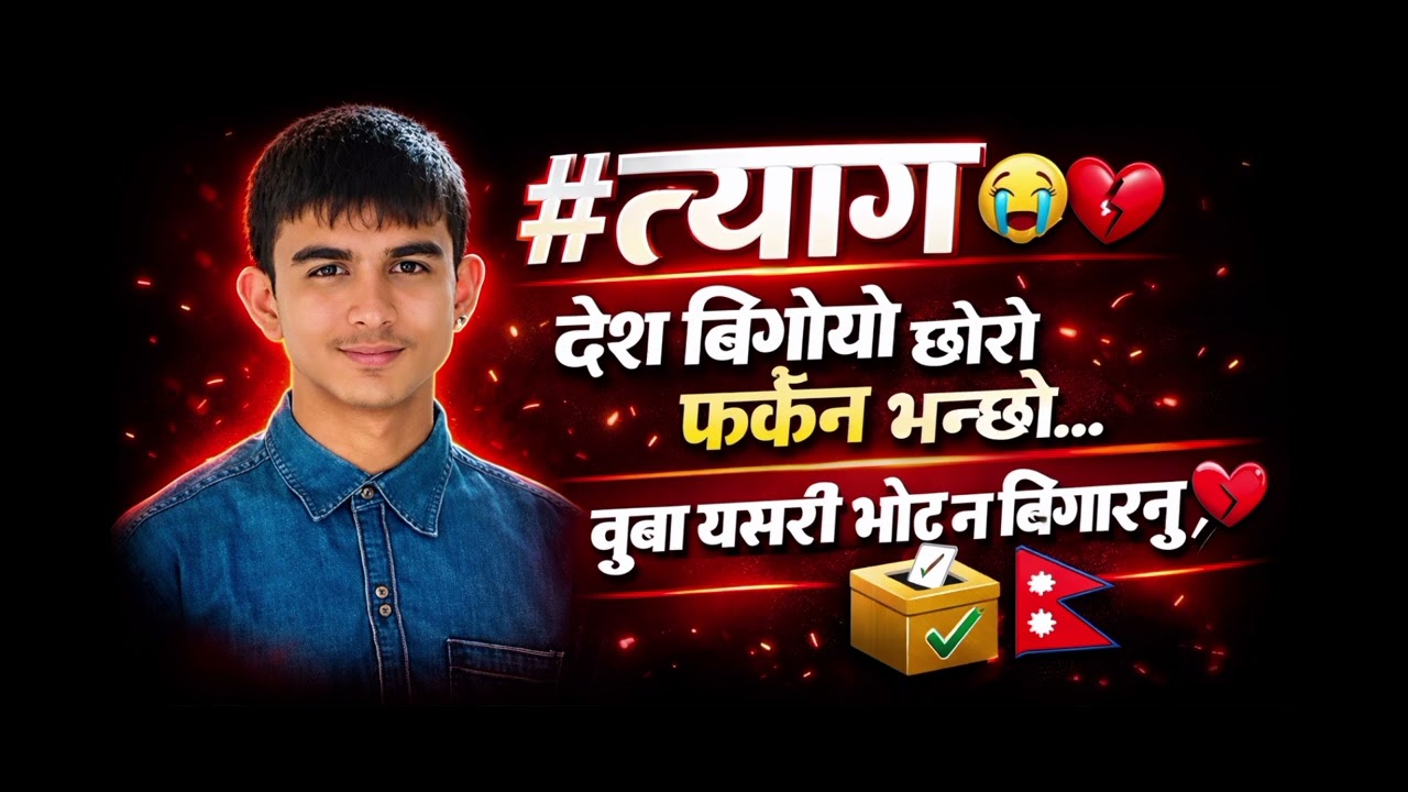 #त्याग 😭💔 | देश बिग्रियो छोरो फर्कैन भन्छौ | New Nepali Lok Dohori Song 2082 | Viral Message Song