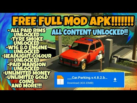 780 Car Parking 3d Mod Apk All Cars Unlocked  Free