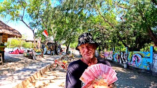 HOW MUCH MONEY DO I SPEND I SPEND IN A DAY Gili Trawangan Bali Indonesia