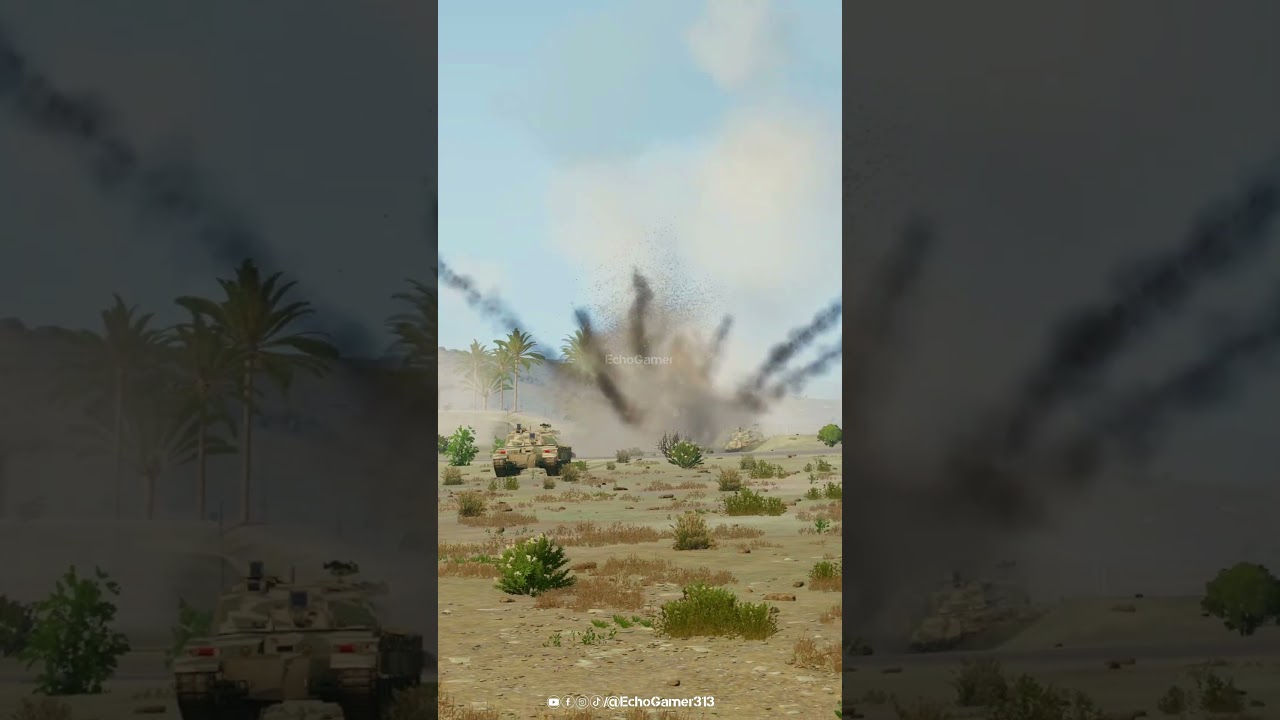 Artillery Strike Decimates Tank Lines! 