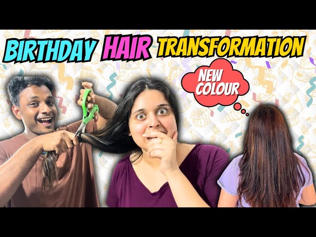 🔥I CUT & COLOURED 💇‍♀️MY HAIR AT HOME FOR BIRTHDAY 🙈I AM TURNING 25😍TAMILBEAUTYBEATS