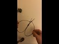 How to make handcuffs with zip ties shorts