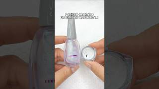 Pozinho cromado no esmalte tradicional? 🤨💅🏼 #unhas #unhaslindas #manicure #dicas ✨Publi