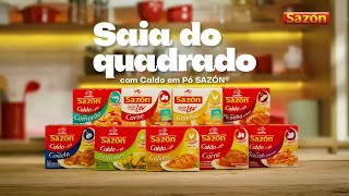 Saia Do Quadrado Com Caldo Sazón