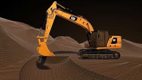 Next Generation Excavator: Cat® Connect Technology - Grade 3D Source