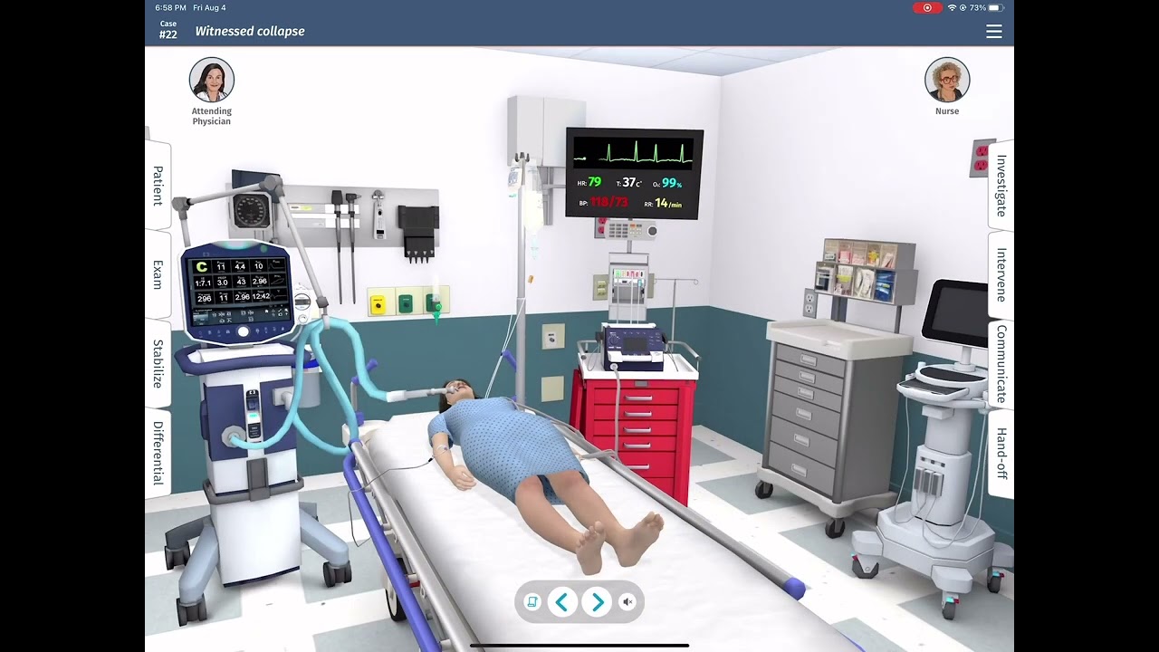 Full Code Medical Simulation Case 22 Guide. Cardiac Arrest.