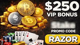 Stake Promo Code RAZOR (Instant Bonus Guide 2026)