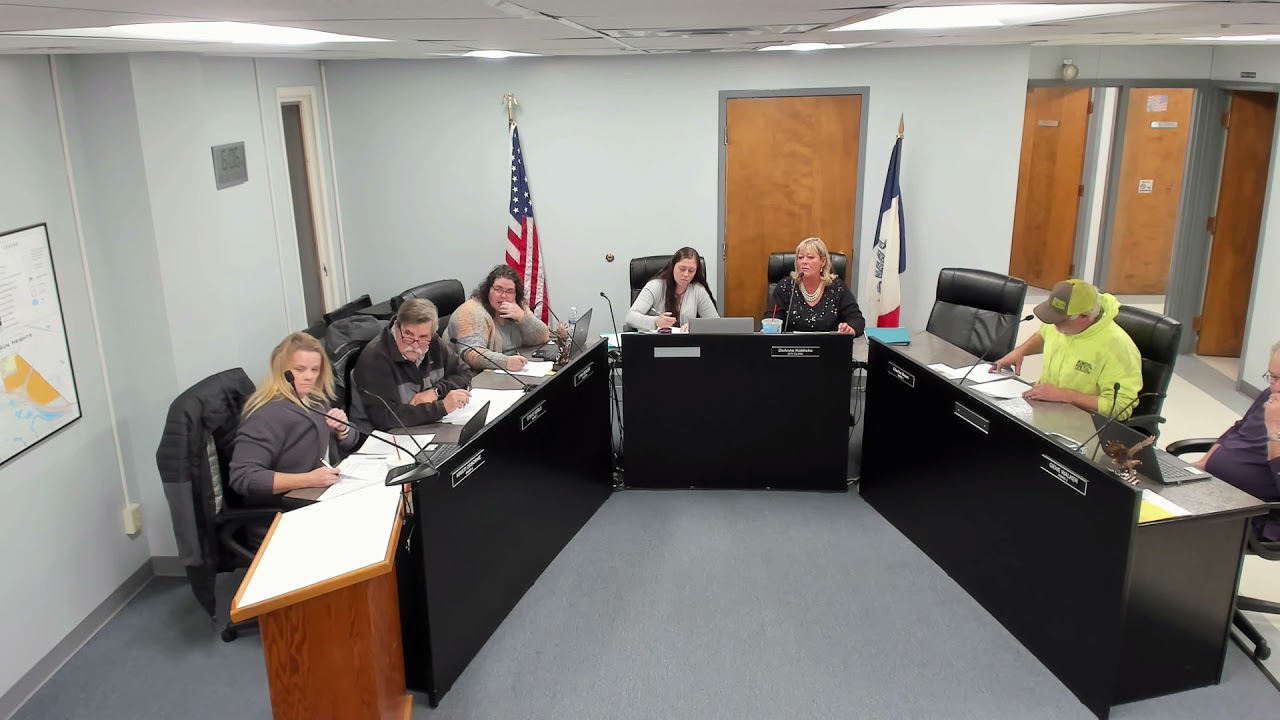 Evansdale City Council Meeting 12/07/2021 YouTube