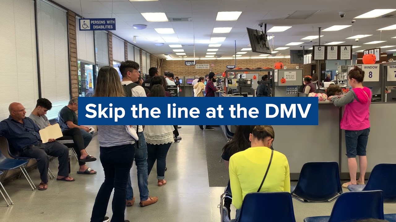 Skip The Line At The DMV