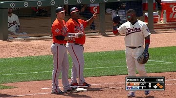 BAL@MIN: Machado scores on error by Escobar