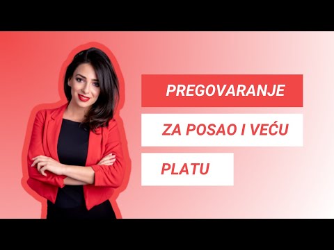 Video: Kako Osigurati Kompetentno Pregovaranje