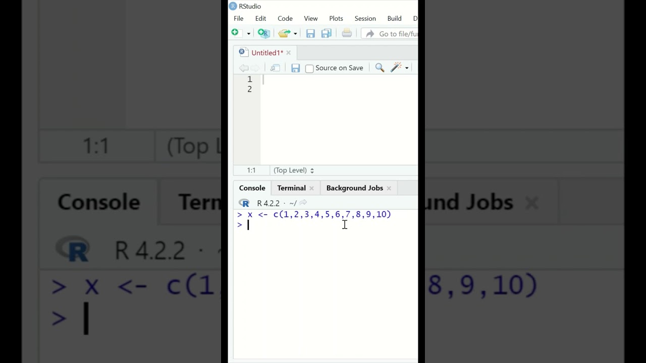 Maximum and minimum values in R statistics 