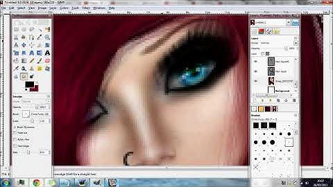 IMVU Speed Edit (Request: Robyn) - GIMP 2.6