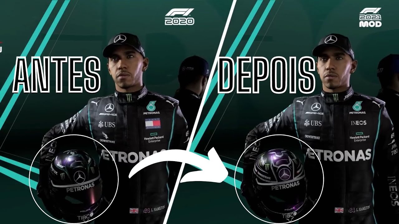 F1 2020 vs F1 2021 Cada detalhe sobre o jogo (Pilotos, Patrocinadores e etc) YouTube
