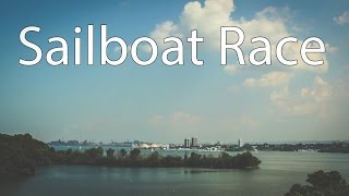 Beautiful Clouds Today - Sailboat Race