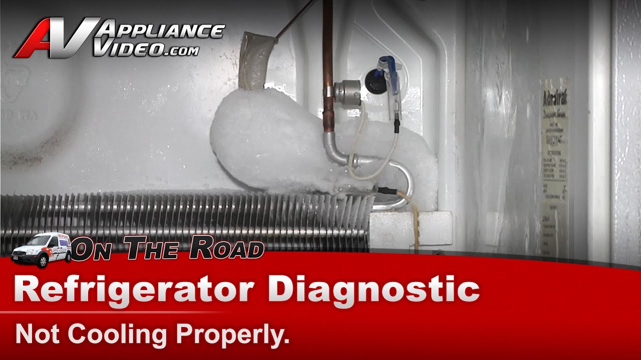 Admiral Refrigerator Repair - Freezer Not Cooling - HMG211470 - YouTube