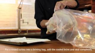 Http://blog.bedbathandbeyond.com/ how to keep your turkey from drying
out? sam the cooking guy takes you step by through brining and
twining.