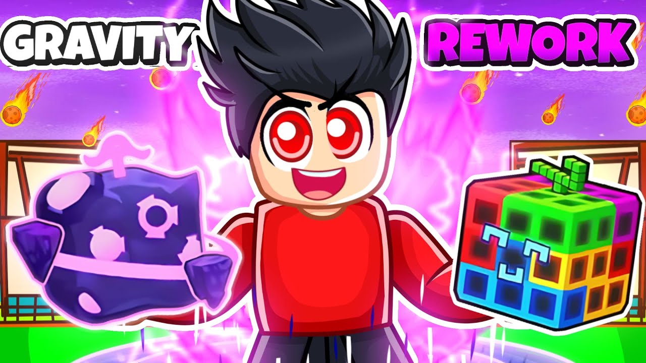 MY NEW GRAVITY REWORK IS INSANE | Blox Fruits Roblox!