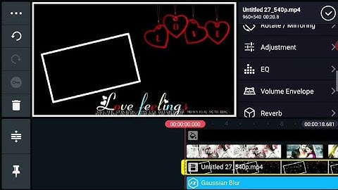Kinemaster Me Trending WhatsApp status video kaise banaya| learn kinemaster overly effect editing