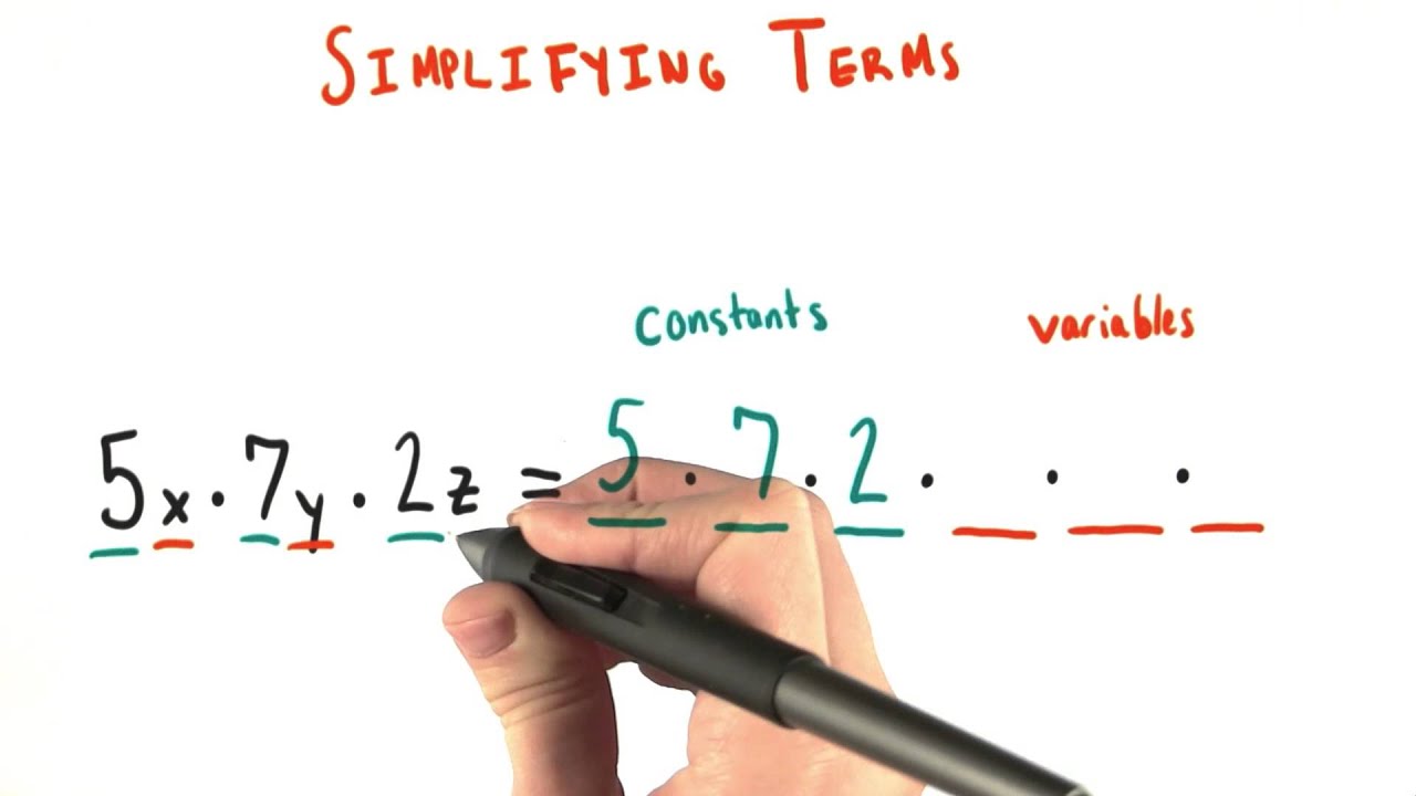Variables on the Right - College Algebra - YouTube