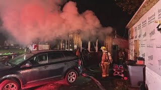 State officials investigate Benton house fire where body was found