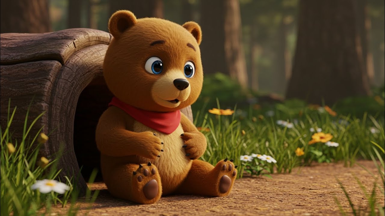 Benny Bear’s Honey Hunt 🍯🐻 | Fun Adventure Poem for Kids | Bedtime Storytime| Kids poem | Rhymes 