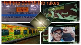 22918 haridwar Bandra with brand new lhb rakes