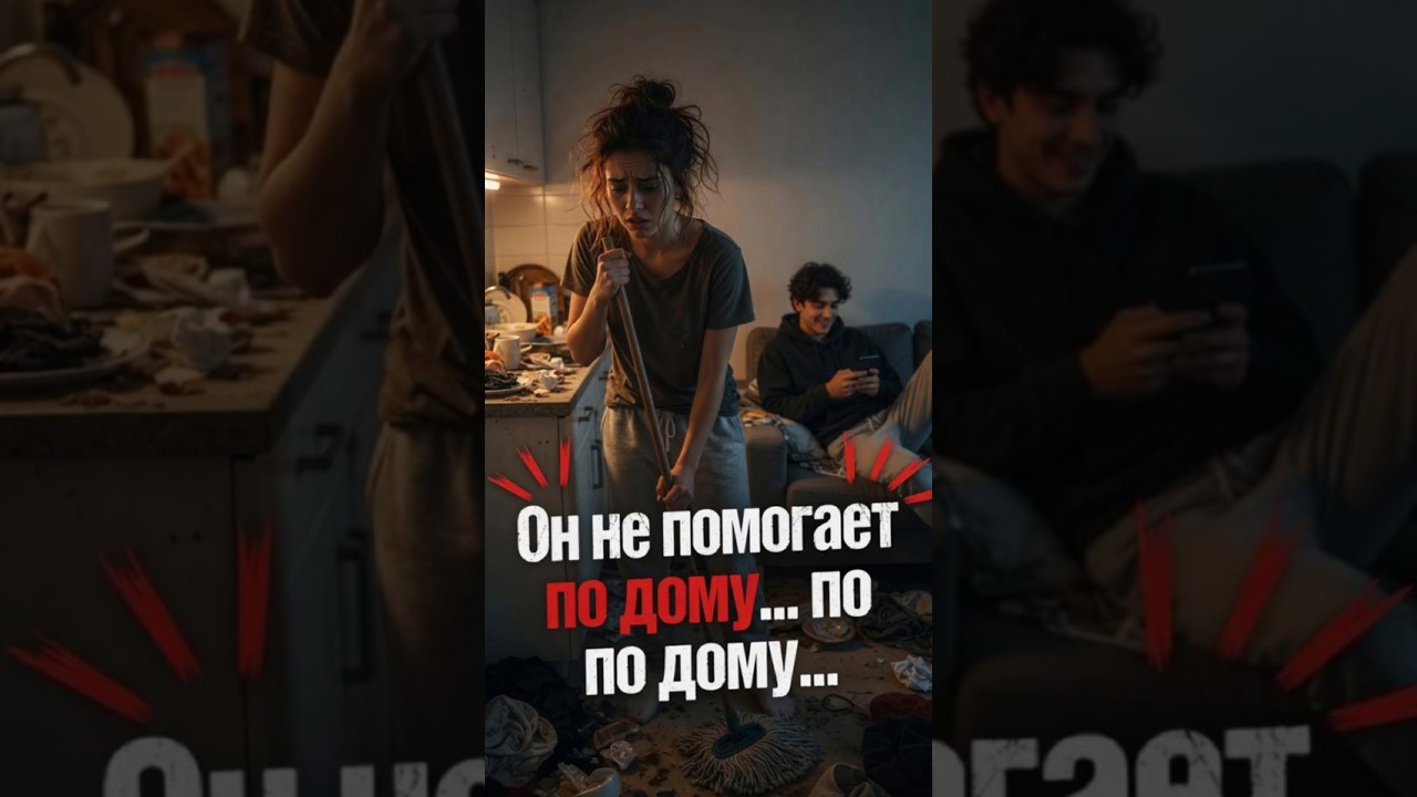 Он не помогает по дому... Реальная психология психологической нагрузки в отношениях.
