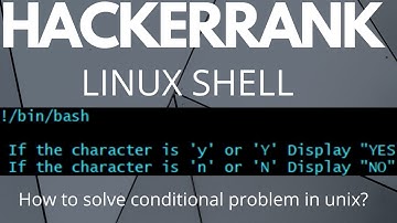 Tutorial | Knowledge | Getting Started With Conditionals in unix