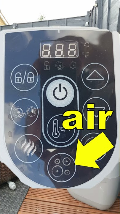 Hot Tub Maintenance DIY | Adding Air | Lay Z Spa | #Shorts