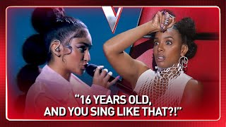 16YearOld SHOCKS everyone with her UNIQUE sound in The Voice | #Journey 145