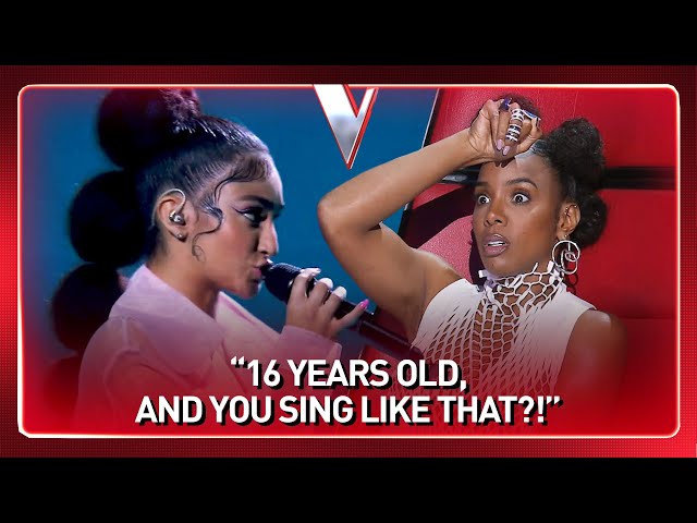 16-Year-Old SHOCKS everyone with her UNIQUE sound in The Voice | #Journey 145 class=