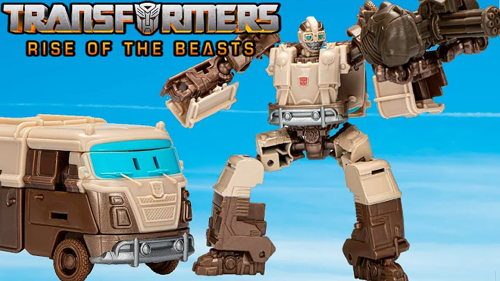 Transformers Rise of the Beasts Wheeljack and Rhinox Weaponizer