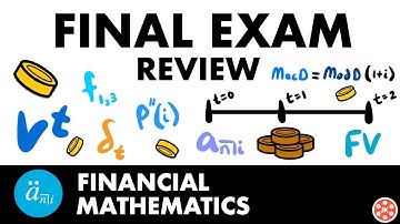 Financial Mathematics Final Exam Review | Exam FM | JK Math