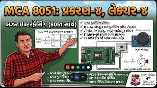 MCA Chapter 4 Lecture 4 Buzzer interfacing with 8051