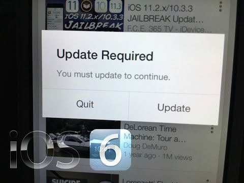 iOS 6 YouTube Update Required How to Fix