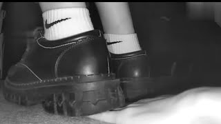Girl Unknown Hand Trample With Black Shoes Preview
