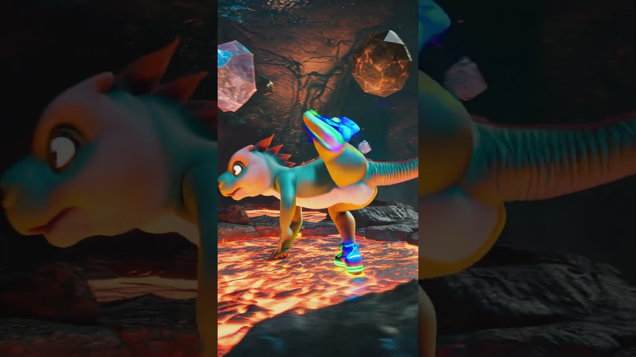 Baby Dragon’s Fire Dance Will MELT Your Mind 🔥🐉 