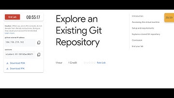 Explore an Existing Git Repository || #qwiklabs || #coursera