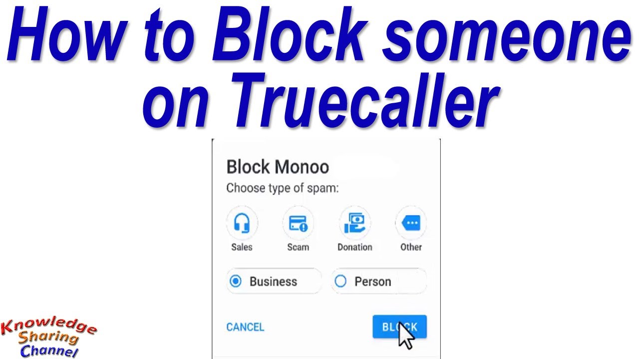 How to Block someone on Truecaller