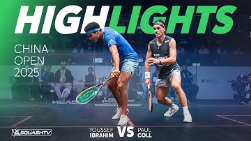 🇪🇬 Ibrahim v Coll 🇳🇿 | China Open 2025 | HOOGTEPUNTEN VAN DE KWARTFINALE