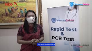 Brigita Manohara Presenter Cantik Suka Dengan Pelayanan Swab Test Di Indo Alkes