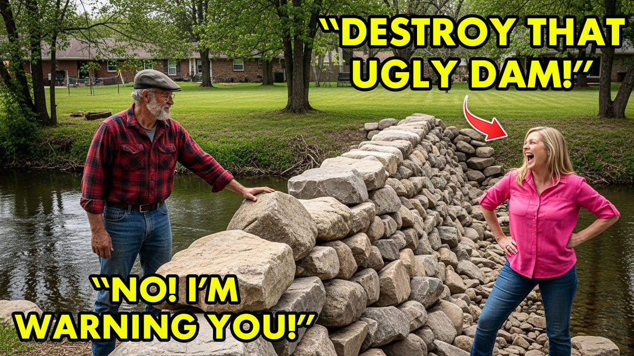 Ассоциация домовладельцев оштрафовала меня на 50 тысяч долларов за плотину — поэтому я ее снес и ...