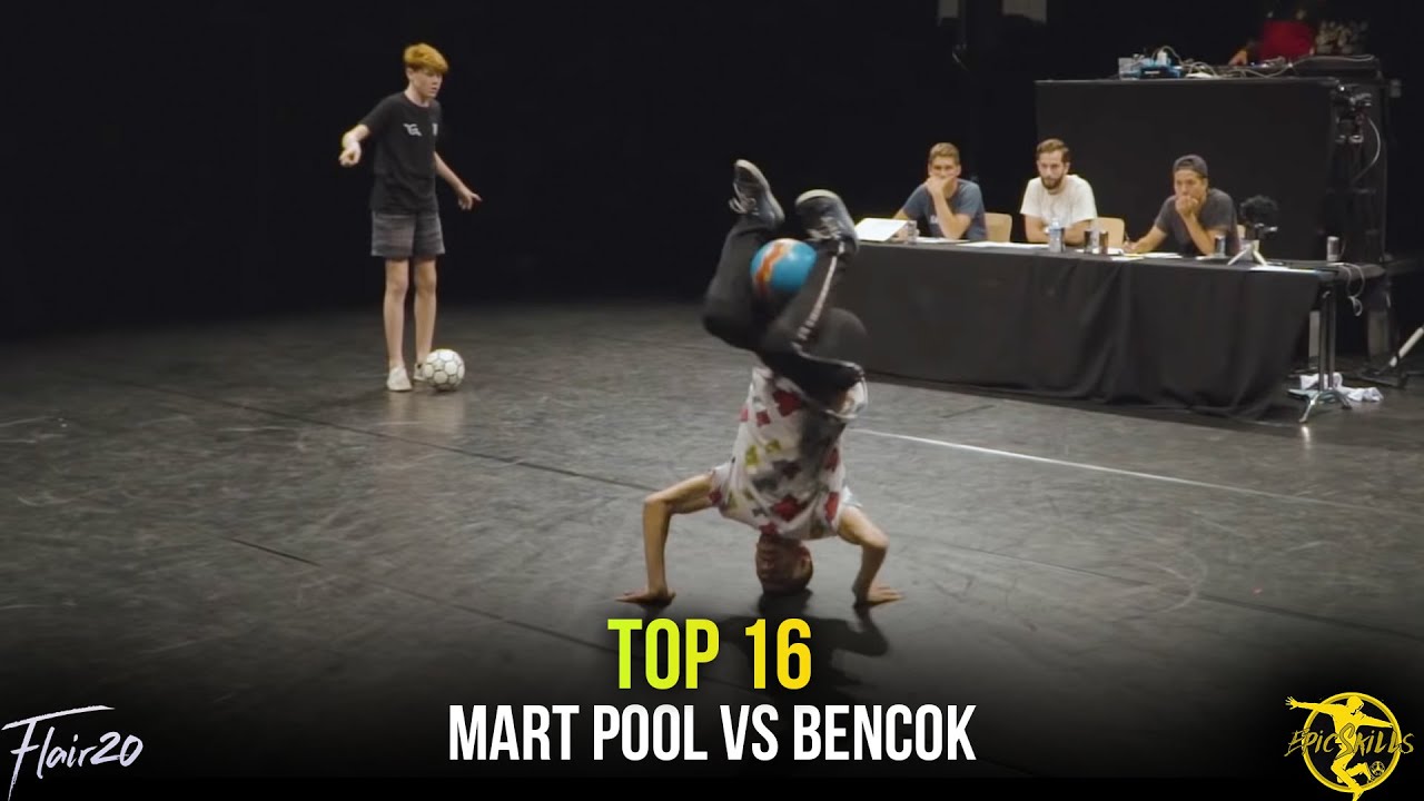 Mart Pool v Soufiane Bencok - Top 16 | Epic Skills 2018 - YouTube