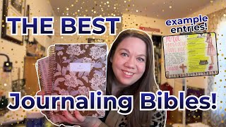 the MOST BEAUTIFUL Journaling Bibles