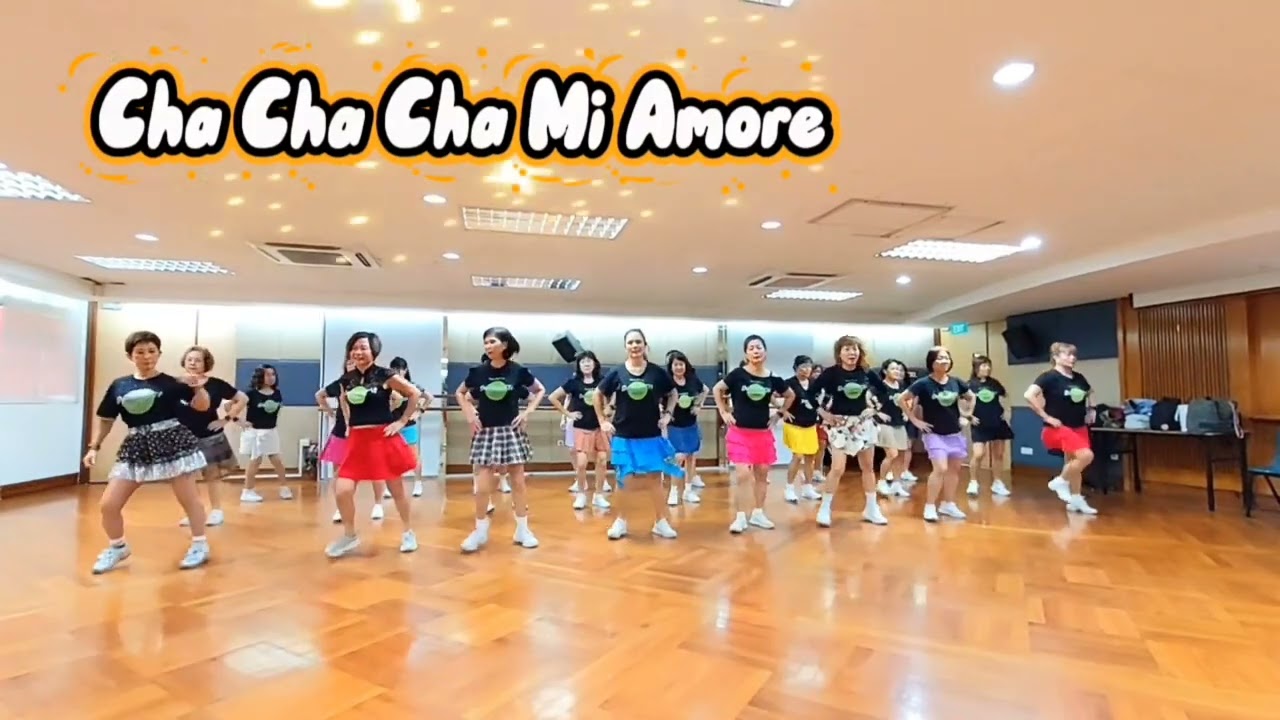 Cha Cha Cha Mi Amore - Line Dance (High Beginner)
