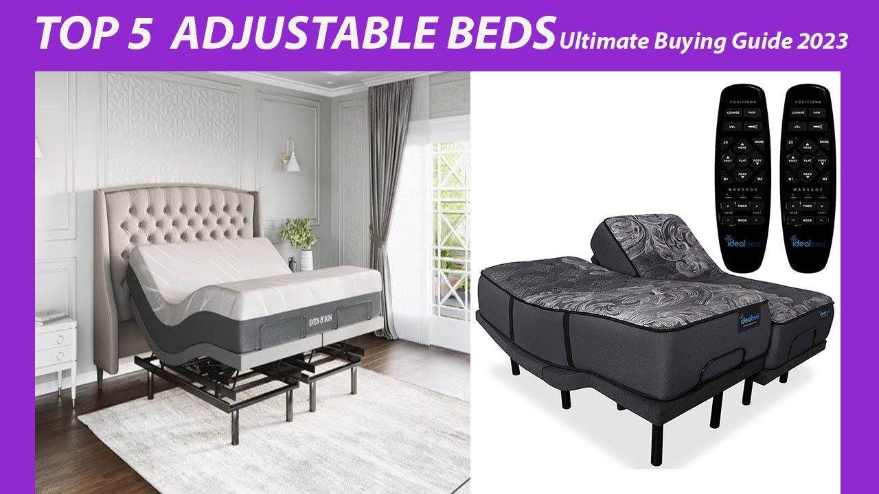 Top 5 Best Adjustable Beds | ULTIMATE BUYING GUIDE  2023 !!