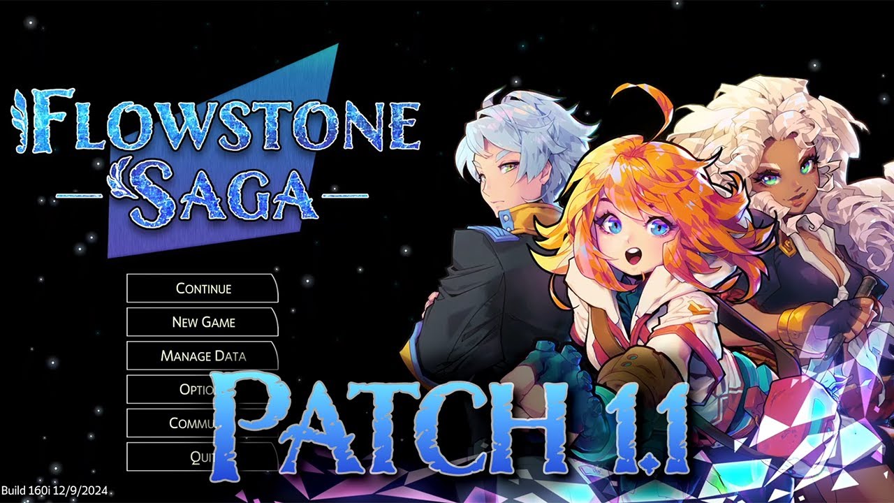 Flowstone Saga Patch 1.1 Trailer