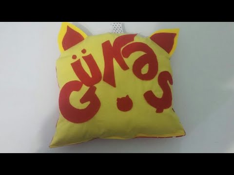 Uşaqlar üçün qulaqlı yastıqların tikilmə qaydası.(DIY pillow.Маcтер класс детские подушки)